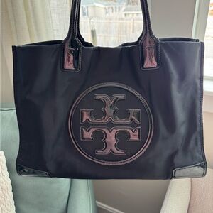 Tory Burch Black Tote Bag - Ella (medium)